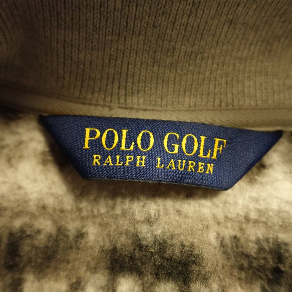 Polo Golf Ralph Lauren Fair Isle‎ Fleece Vest Men’s M Gray Nordic Layer - Picture 2 of 13